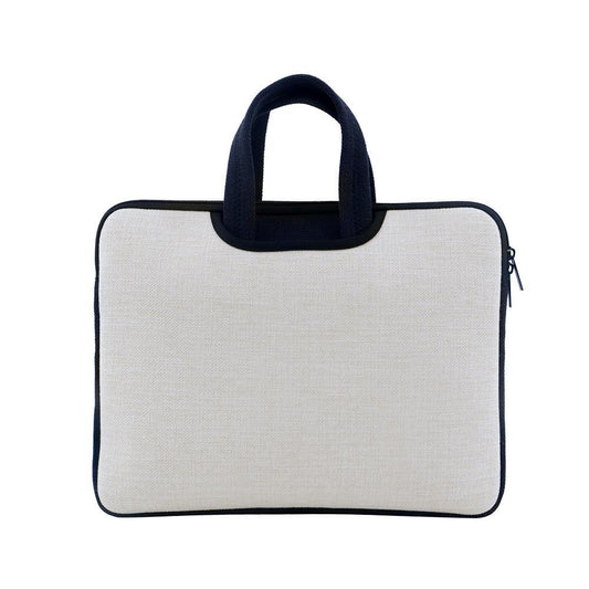 Linen Laptop Neoprene bag