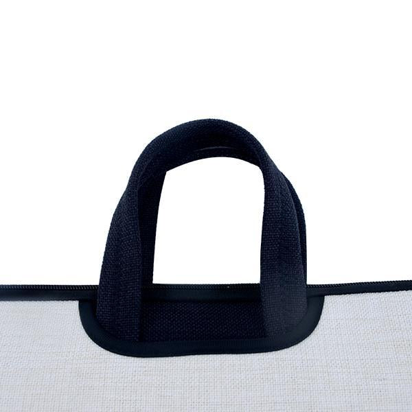 Linen Laptop Neoprene bag