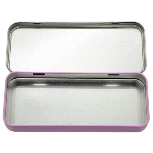 Stationary metal tin