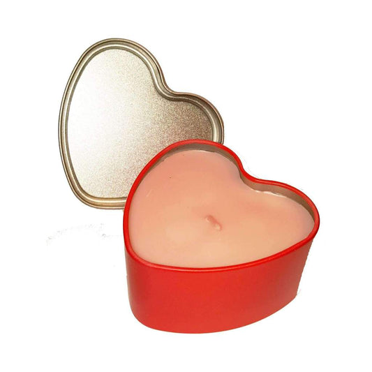 Red Love heart tin & Scented Candles