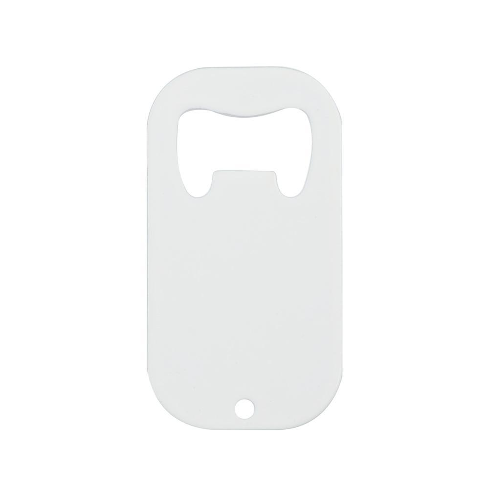 White bottle opener