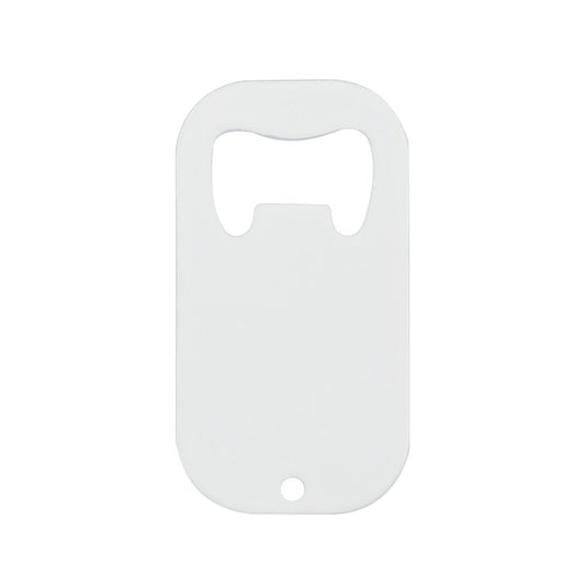 White bottle opener